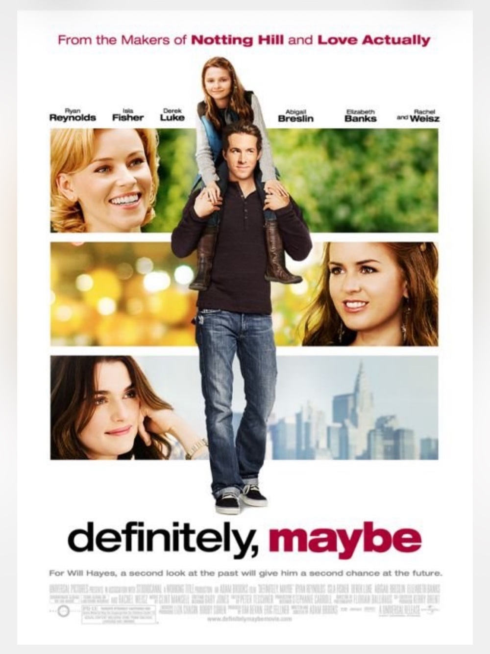 {definitely, maybe} DVD widescreen (2008)